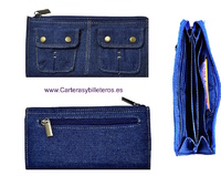 JEANS CARD WALLET LONG