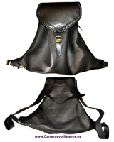 LEATHER BACKPACK HANDMADE IN SPAIN