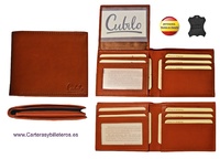 LEATHER WALLET CARD HOLDER BRAND  CUBILO HANDMADE IN UBRIQUE