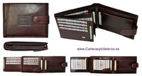  LEATHER WALLET LEGITIMIZES WITH PURSE