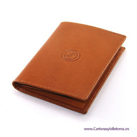  LEATHER WALLET WITH  PURSE PREMIUM QUALITY MADE IN SPAIN