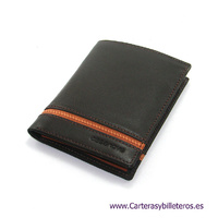 LUXURY LEATHER MEN'S WALLET MADE IN SPAIN