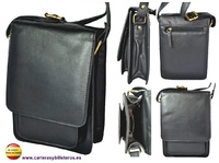 MAN BAG MADE IN LUXURY LEATHER  HIGH QUALITY MADE IN UBRIQUE (SPAIN)