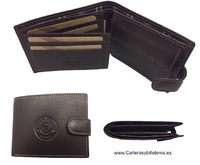 MAN WALLET BRAND BLUNI TITTO MAKE IN LUXURY LEATHER 