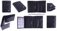 MAN WALLET TITTO BLUNI  MAKE IN LUXURY LEATHER WITH PURSE EXCLUSIVE 