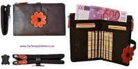 MEDIO WOMEN CARD PORTFOLIO AND WALLET  QUALITY LEATHER