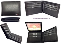 MEN'S LEATHER CARD HOLDER 14 CARDS