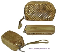 Purse PURSE GOLD METAL MESH