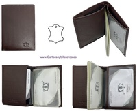 SLIM WALLET CARD HOLDER FOR UP TO 14 CARDS OR IDS