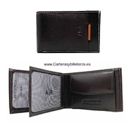 SMALL WALLET MEN'S LEATHER SUMUM BRAND AR