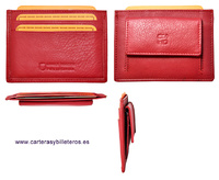 SUPERFINE LEATHER BILLFOLD WITH  PURSE 