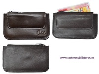 UBRIQUE LEATHER PURSE WITH TWO POCKET CARD HOLDER