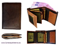 WALLET FOR MAN IN SKIN OF QUALITY WITH WALLET LARGE