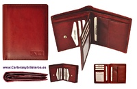 WALLET OF LEATHER WITH PURSE FOR MAN