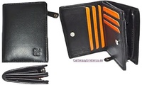 WALLET WITH SEPARATE PORTFOLIO LEATHER NAPA LUX