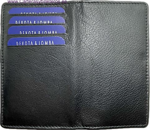 CARTERA BILLETERA DE MUJER DE PIEL DEVOTA & LOMBA CON SUPER TARJETERO 