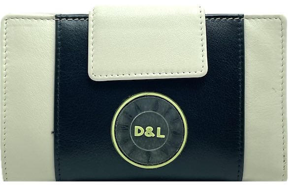 CARTERA BILLETERA DE MUJER DE PIEL DEVOTA & LOMBA CON SUPER TARJETERO 