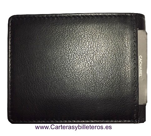 CARTERA BILLETERO CACHAREL DE PIEL NAPALUX PEQUEÑO PERO MUY COMPLETO 