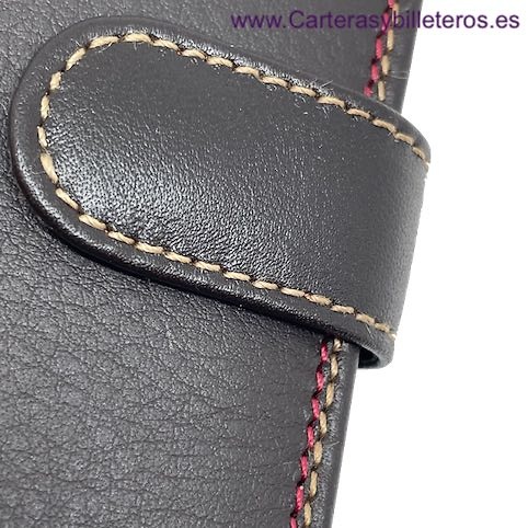 CARTERA HOMBRE TITTO BLUNI DE PIEL LUXURY CON CIERRE EXTERIOR EDICIÓN ESPECIAL 