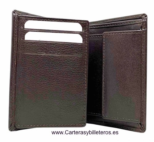 CARTERA MONEDERO HOMBRE PIEL SUMUM MARCA AR 