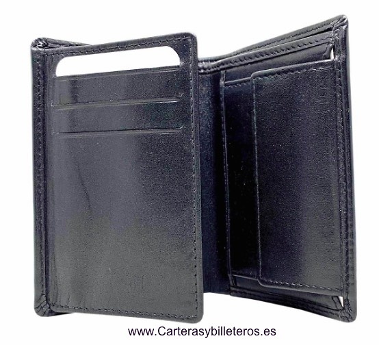 CARTERA MONEDERO HOMBRE PIEL SUMUM MARCA AR 