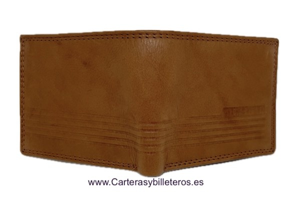 CARTERA MONEDERO TARJETERO HORIZONTAL EN CUERO DE DEBOTA & LOMBA 