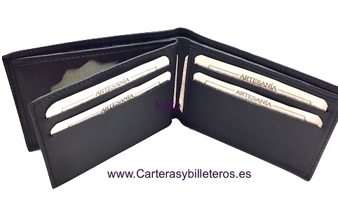 CARTERA PORTAPLACAS PROTECCIÓN CIVIL DE PIEL UBRIQUE CON BILLETERO 