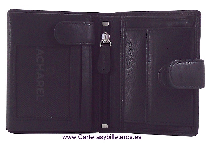 CARTERA TARJETERO CACHAREL DE PIEL NAPALUX 13 TARJETAS 