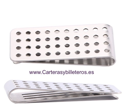 Pinza clips de metal para billetes 