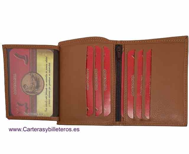 LUXE CUIR PORTE PORTEFEUILLE DE CARTE FABRIQUÉ EN UBRIQUE 