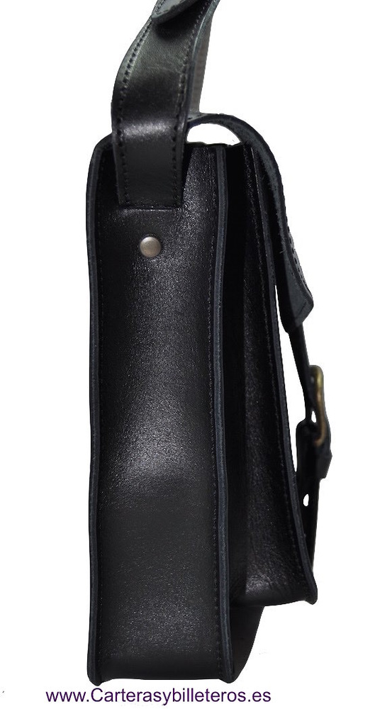 MAN CUIR SAC EXTÉRIEUR AVEC POCHE 