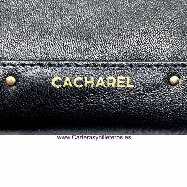 PETIT PORTEFEUILLE EN CUIR POUR FEMME MARQUE CACHAREL 