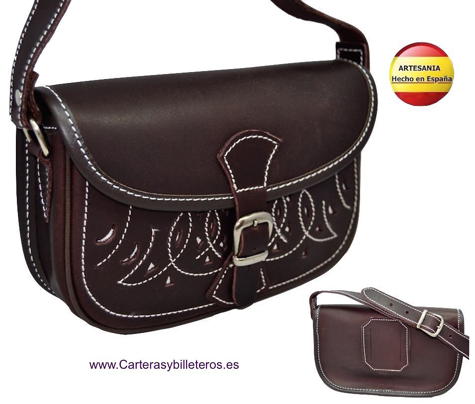 PETIT SAC DE EN CUIR POUR CEINTURE OU EPAULE 