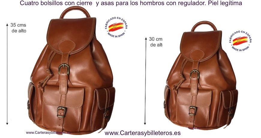 PONY SAC A DOS EN CUIR ARTISANALE 