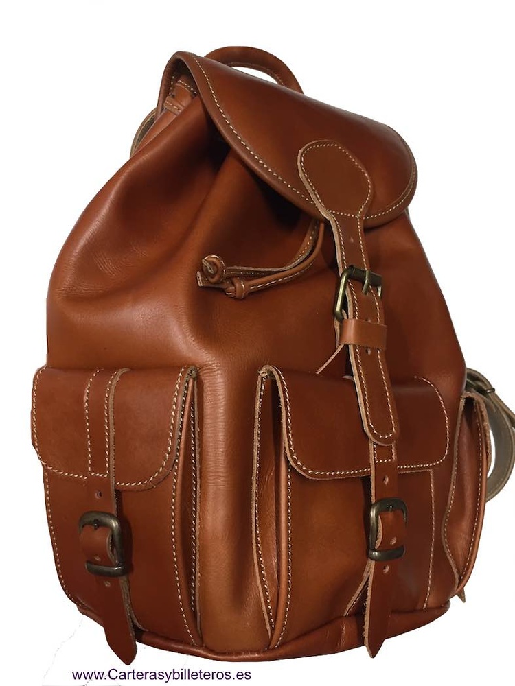 PONY SAC EN CUIR ARTISANALE GRAND 