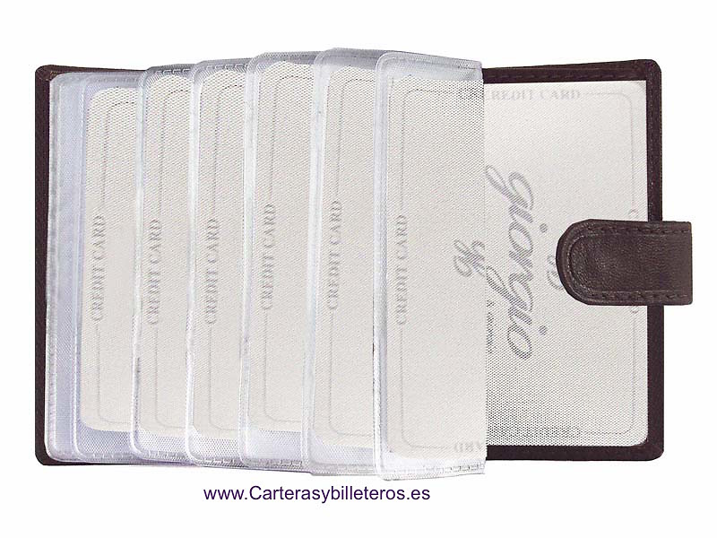 PORTE CARTES 10 CARTES PORTEFEUILLIE AVEC FERMETURE 