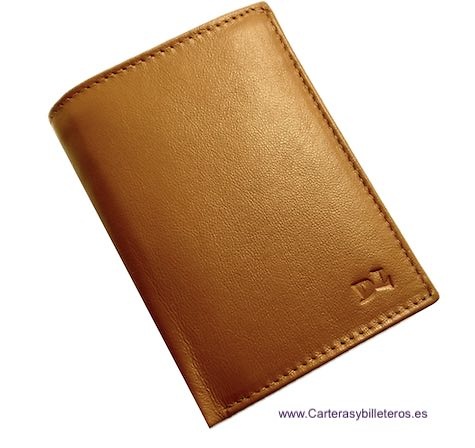 PORTEFEUILLE EN CUIR POUR HOMME AVEC PORTE-CARTES À AILETTES POUR 13 CARTES 