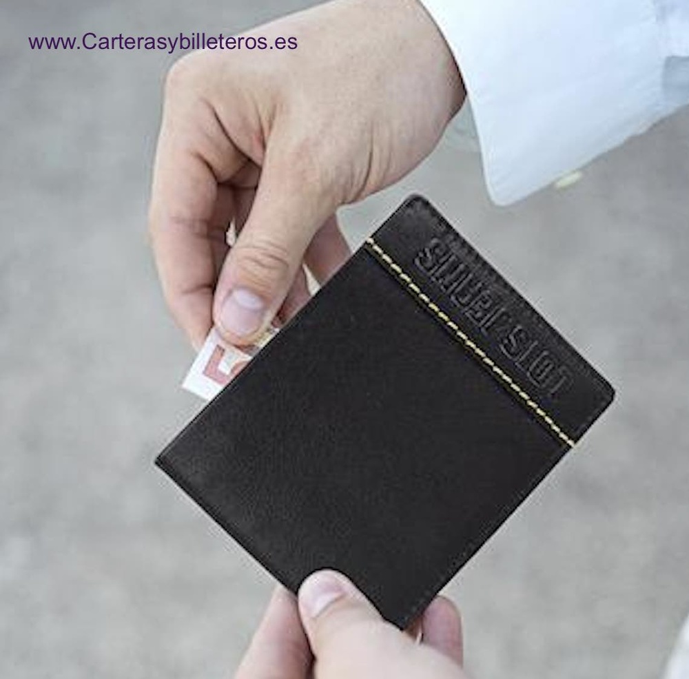 PORTEFEUILLE EN CUIR POUR HOMME LOIS JEANS BRAND WITH COIN PURSE 