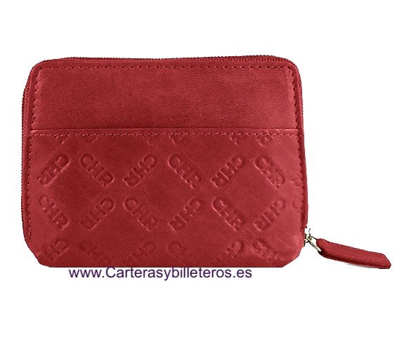 PORTEFEUILLE FEMME PORTE CARTES EN CUIR CACHAREL 