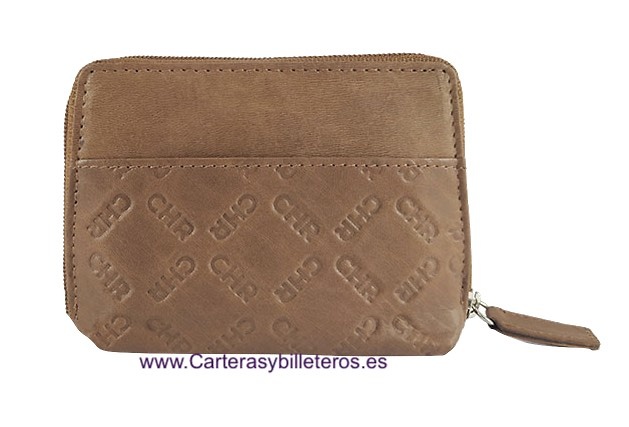 PORTEFEUILLE FEMME PORTE CARTES EN CUIR CACHAREL 