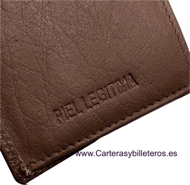 PORTEFEUILLE HOMME AVEC WALLET EXTRAFINO EN CUIR DE QUALITÉ 