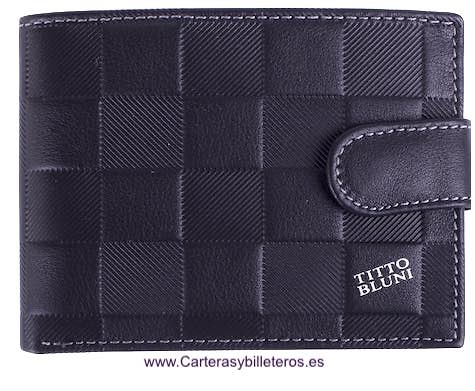 PORTEFEUILLE HOMME CUIR DE LUXE MARK TITTO BLUNI 