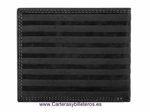 PORTEFEUILLE HOMME EN CUIR NAPA POUR 10 CARTES 