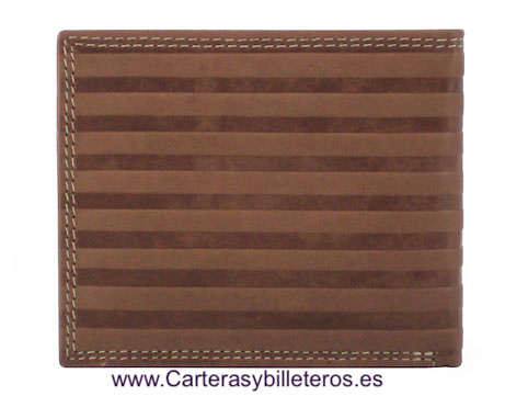 PORTEFEUILLE HOMME EN CUIR NAPA POUR 10 CARTES 