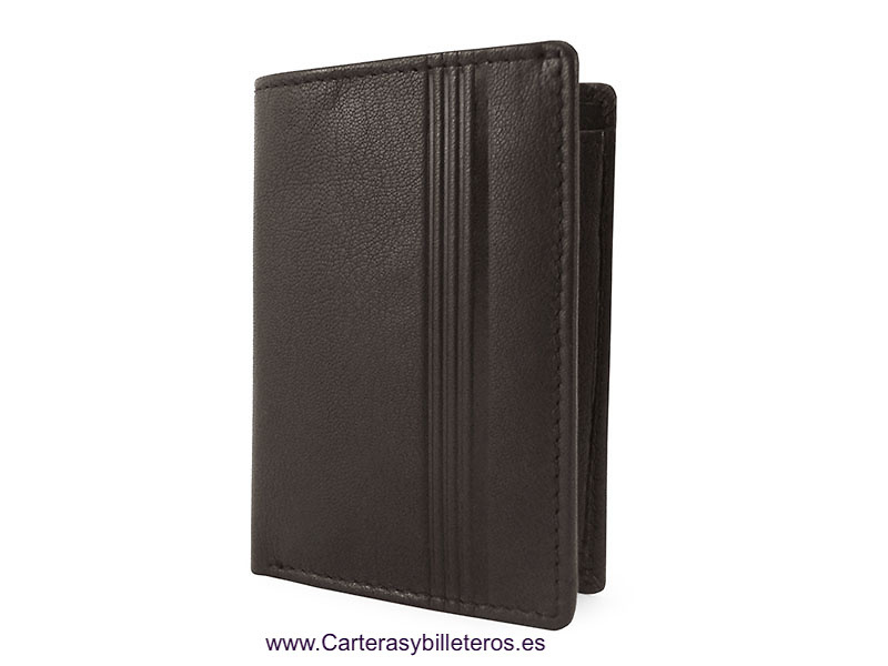 PORTEFEUILLE HOMME EN CUIR NAPALUX POUR 10 CARTES 