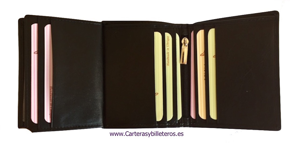 PORTEFEUILLE HOMME ET PORTE-CARTES POUR 14 CARTES 