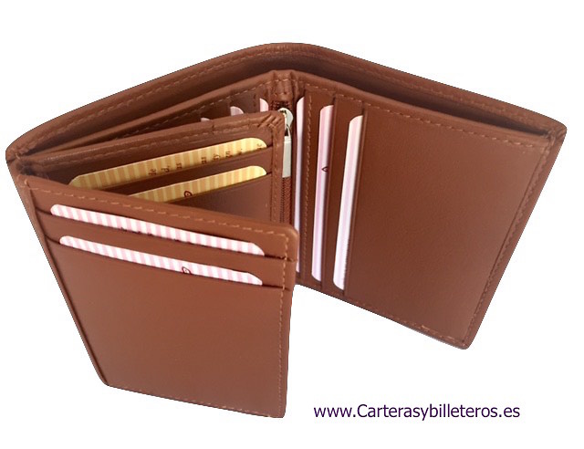 PORTEFEUILLE HOMME ET PORTE-CARTES POUR 14 CARTES 