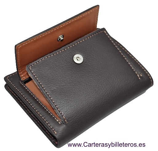 PORTEFEUILLE HOMME TITTO BLUNI CUIR DE LUXE AVEC DE MONNAIE 10 CARTES 