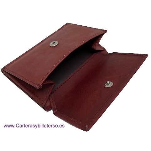 PORTEFEUILLE PORTE-MONNAIE EN CUIR HOMME 