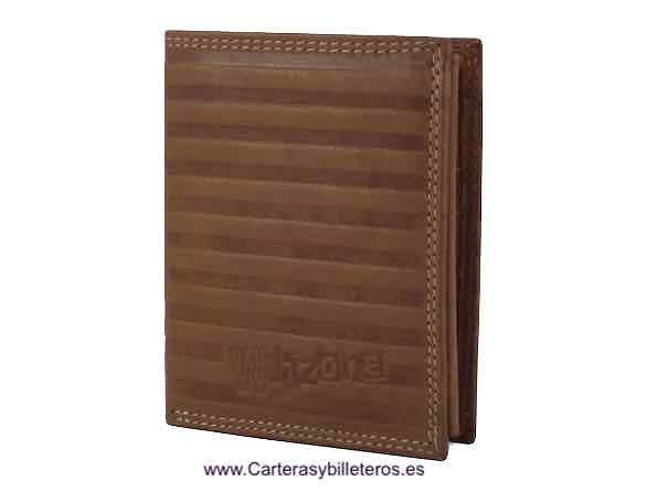 PORTEFEUILLE PORTECARTES POUR HOMME EN CUIR POUR 13CARTES 